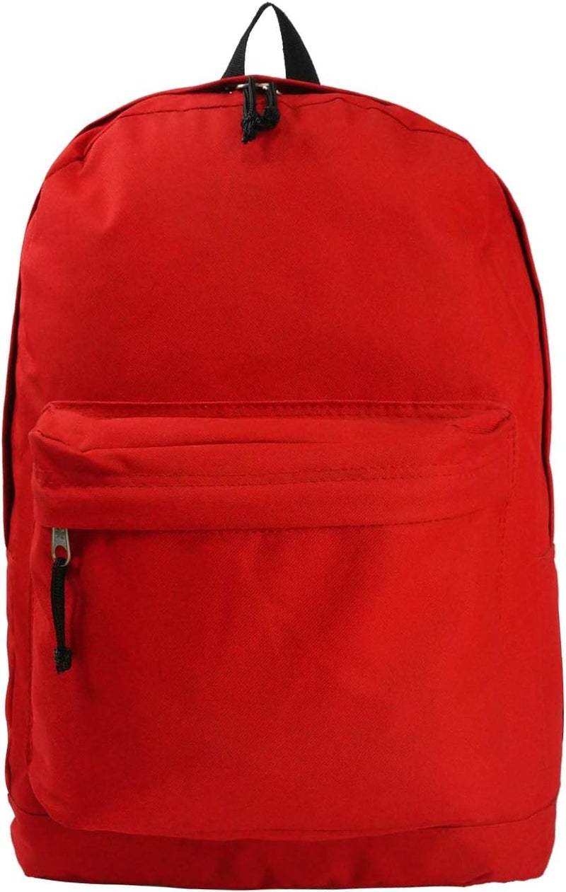 K-Cliffs Classic Bookbag Basic Backpack School Bookbag Student Simple Emergency Survival Daypack - Image 1